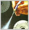 blasting glass beads