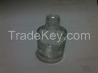 Round Nail Polish Glass Bottle