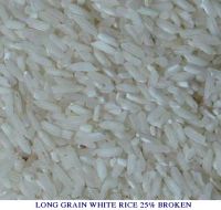 Long Grain White rice 25% broken