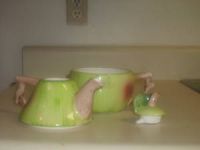 A 3 in 1 Beatiful Pear Teapot