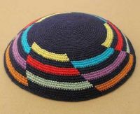 DMC hand knitted kippot