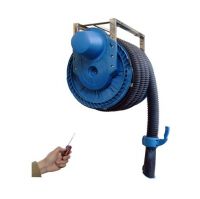 Exhaust extraction system - remote control hose reel