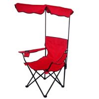 Beach chair with canopy