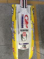 44â€˜â€™ in, High Speed Racing 26cc Gas RC Boat With Original Radio