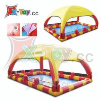 New Design Inflatable Pool with Top Cover Roof
