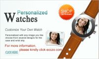 Personalized customized gift image watch