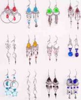 *LOT OF 1, 000 PAIRS OF MURANO EARRINGS *NEW COLLECTION