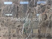 Chinese marbleGold Emperador grey marble tile slab countertop vanitytop