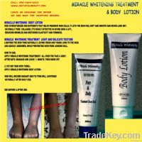 Miracle whitening skin care