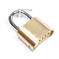 brass combination padlock