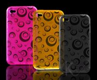 Round Series gel case for iPhone4G