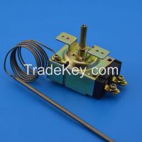 Electric deep fryer thermostat