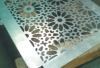 carved decorative aluminum panel