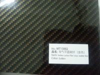 High Quality 1.27x50m Car Wrapping Vinyl Roll 2D Carbon Fiber vinyl