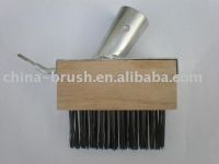 Steel wire brush/deck brush