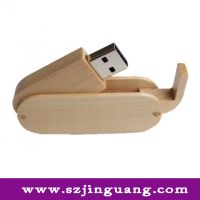 usb flash drive wooden material