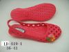 sell lasies (air blowing)plastic slippers LD-A19-1