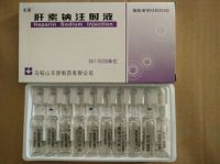 GMP Certified Heparin Sodium Injection Light Yellow Transparent Liquid