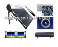 Integrated Pressurized Solar Water Heater with enamel tank