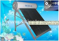 IntegratedNon-Pressurized Solar Water Heater with copper coil