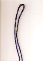 Blue Sapphire Beads Drops Badam