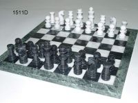 Marble chess game set