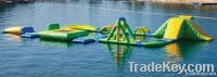 Water Trampoline Jumping Bed, Water Climbing Slide