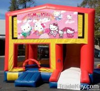 Combo Inflatable Bounce House Slide