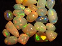 ethiopian opal cut stones
