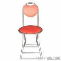 Folding Chair with PVC and Powder Coating, Factory Outlet