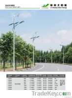 wind and solar hybrid LED street light