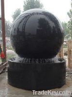 Marble ball fountain