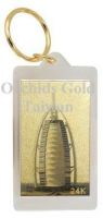 24K Gold Foil Cards, Bookmark, Keychain