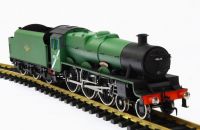 G scale brass model train