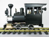 1:20.3 steam train model ( Brass material, G scale )