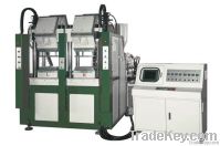 Two Color Vertical Type Automatic Plastic Injection Molding Machine