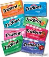 Trident, Dentyne, Chiclets, Halls, Bubblicious