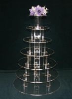 7 Tier Acrylic Round Cup Cake & Pastry Stand