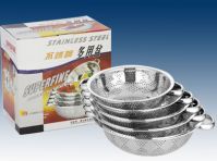 stainless steel colander