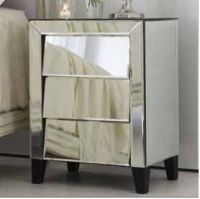 mirror bedside table