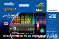 midi dvd karaoke player with popular English and Tagalog songs