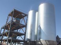 STEEL SILO FOR STORING WHEAT OR OTHER GRIANS