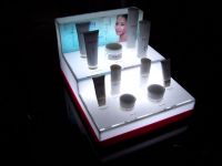 Acrylic cosmetic display stand