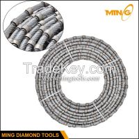 Hot Sale In Brazil Italy Russia Market Diamond Wires For Granite Stone Cutting Used On Multiwire Saw Cutting Machine