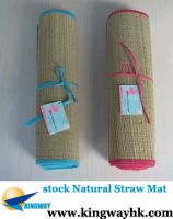 stock stocklot closeout overstock surplus Natural Straw Mat