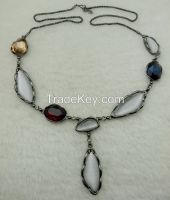 High quality Swarovski Gemstone Jewelry Necklace
