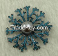 Ancient bronze plated brooch corsages  jewelry