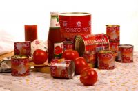 canned food, drum tomato paste and other fruit puree.