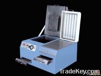 Rubber stamp making machine