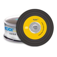 TODI Black rubber CD-R